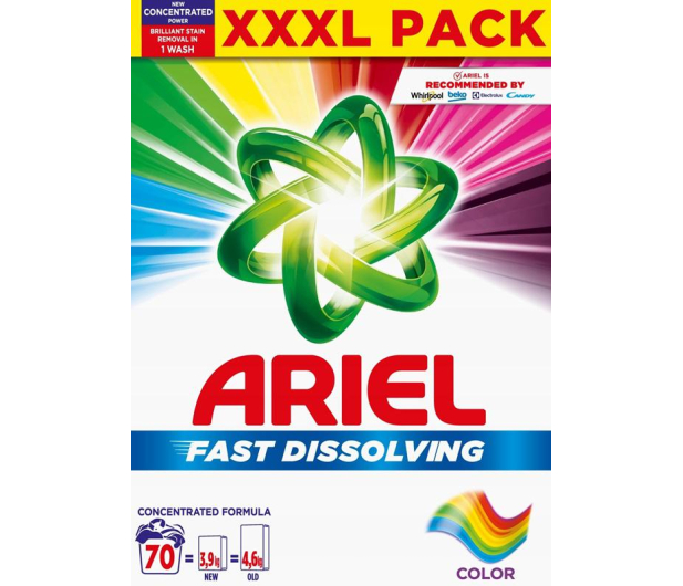 Ariel Proszek do prania kolorowych ARIEL Fast Dissolving 70 prań 3 - 1369391 - zdjęcie